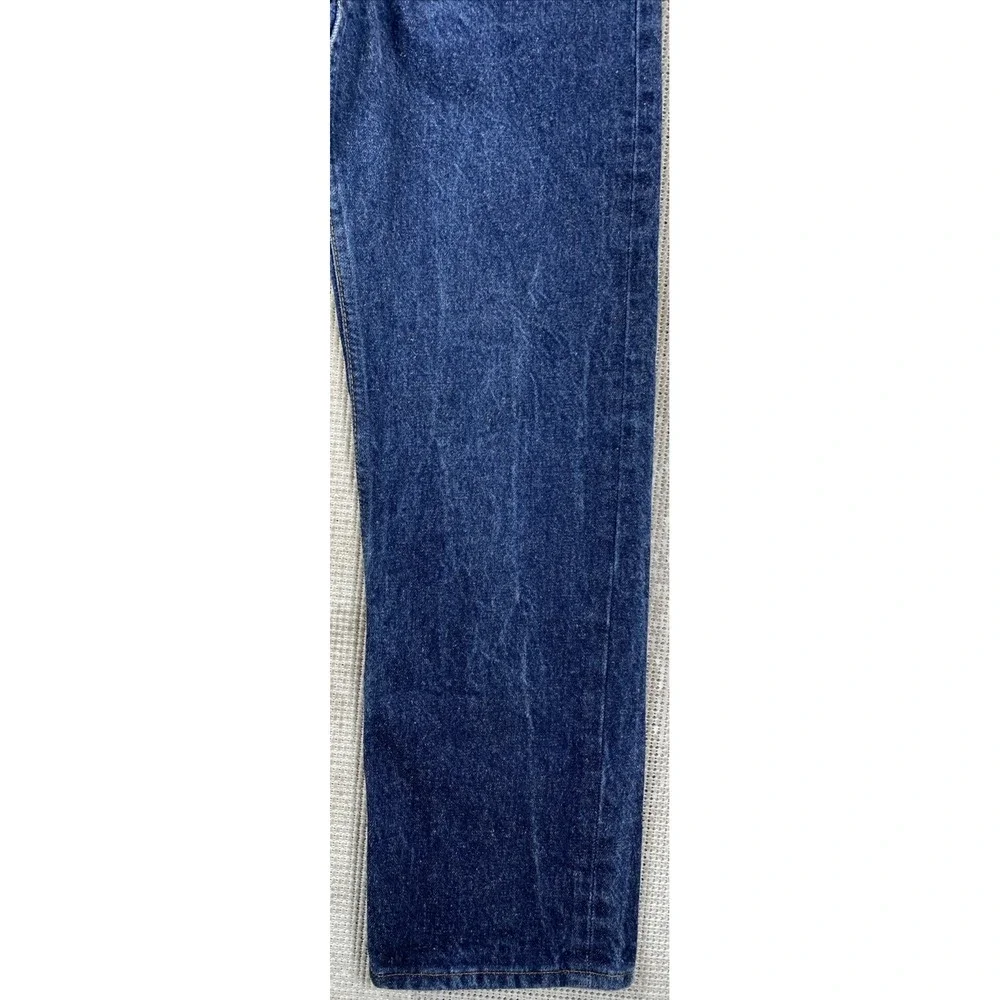 Vintage Levi's 501 Fuzzy Blue Denim‎ Jeans USA 80's 29x30 (Actual 27x27)